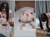 【拾星】真空Lolita捆绑装麻袋郊狼电击挣扎自慰，强制口交失禁
