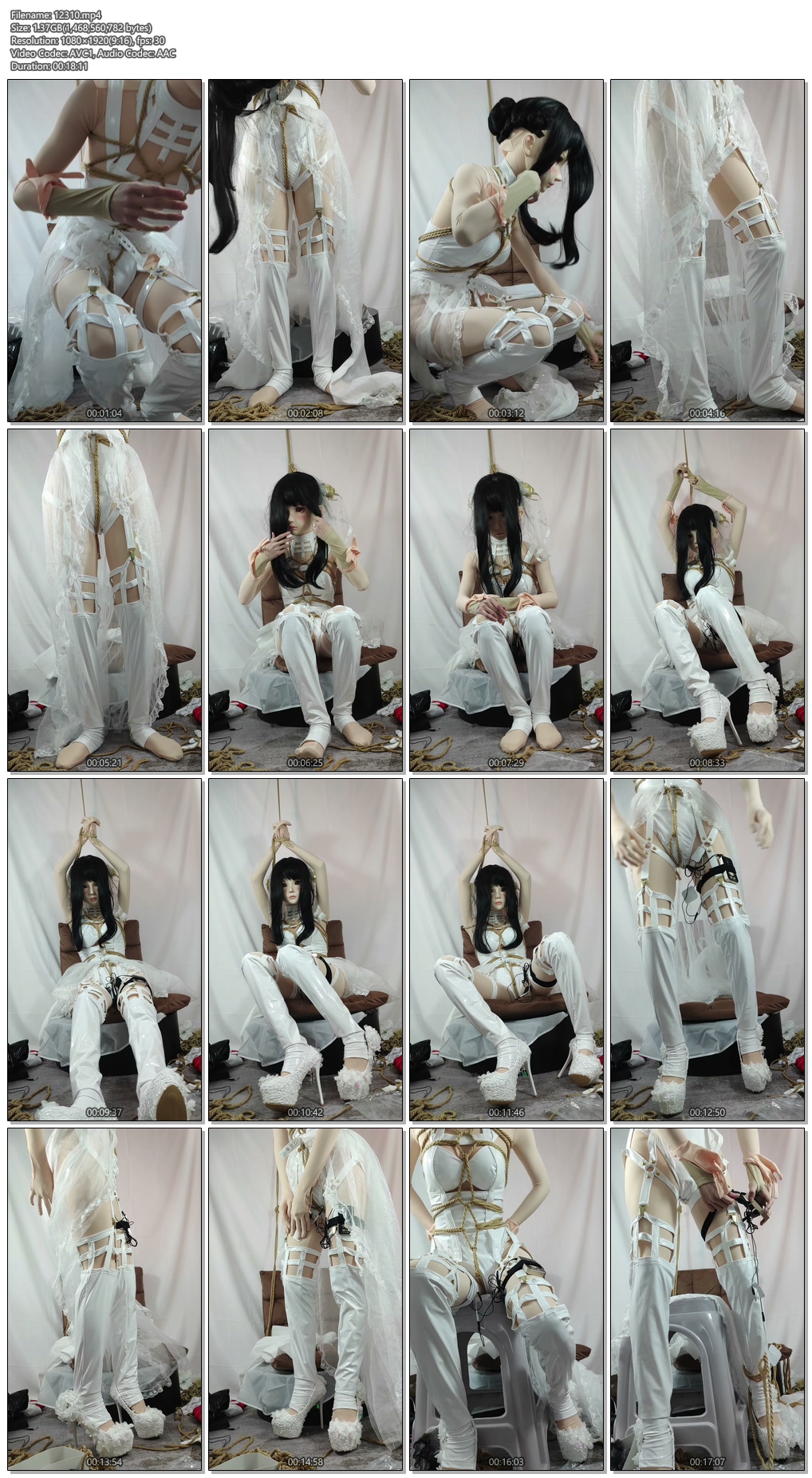 12310----【Kigurumi】头壳间谍过家家约尔太太同人白花嫁婚纱cos龟甲缚恨天高自缚玩耍.jpg