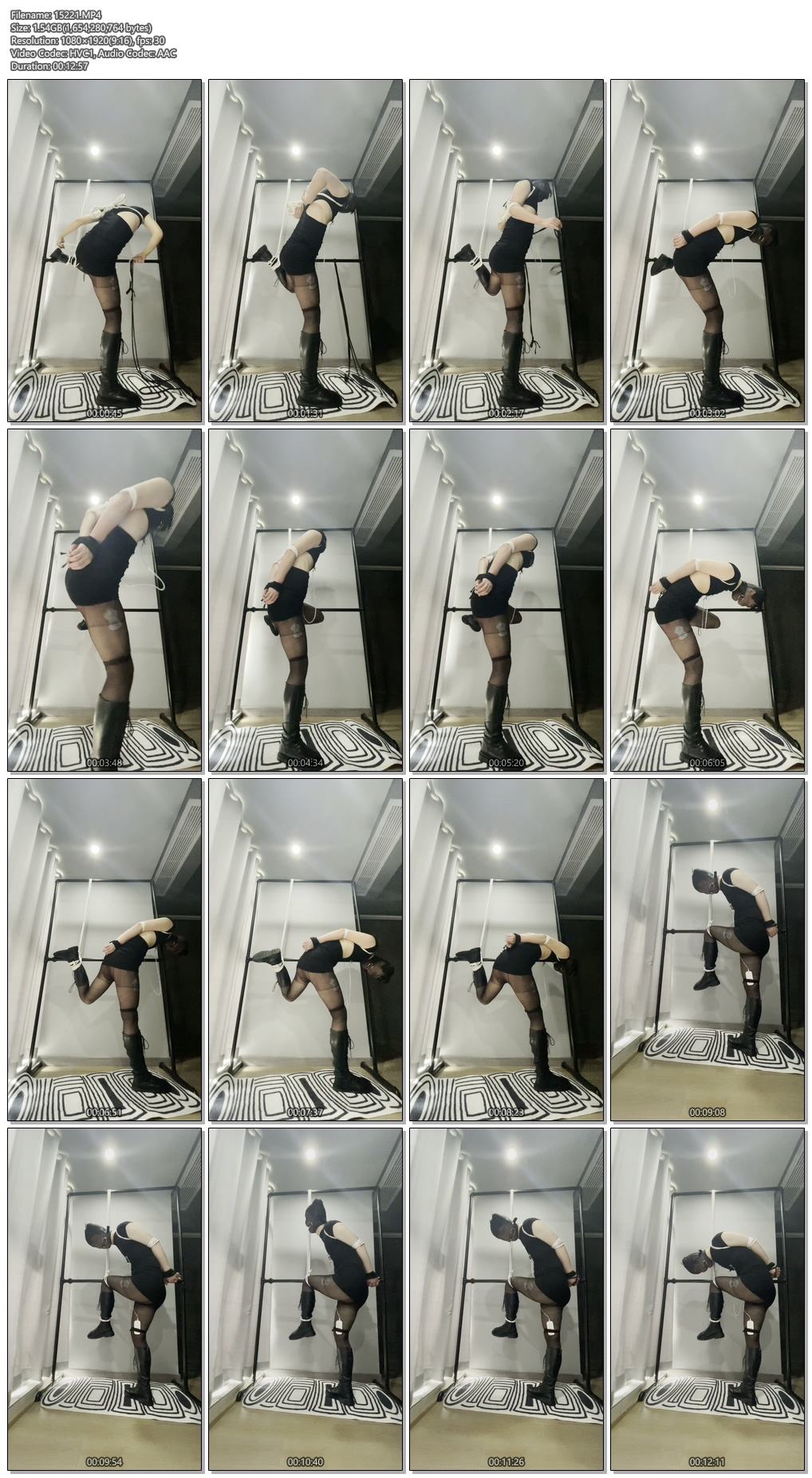 15221----【我啊酷酷】自缚包臀裙黑丝长靴单腿吊罚站超强电击.jpg