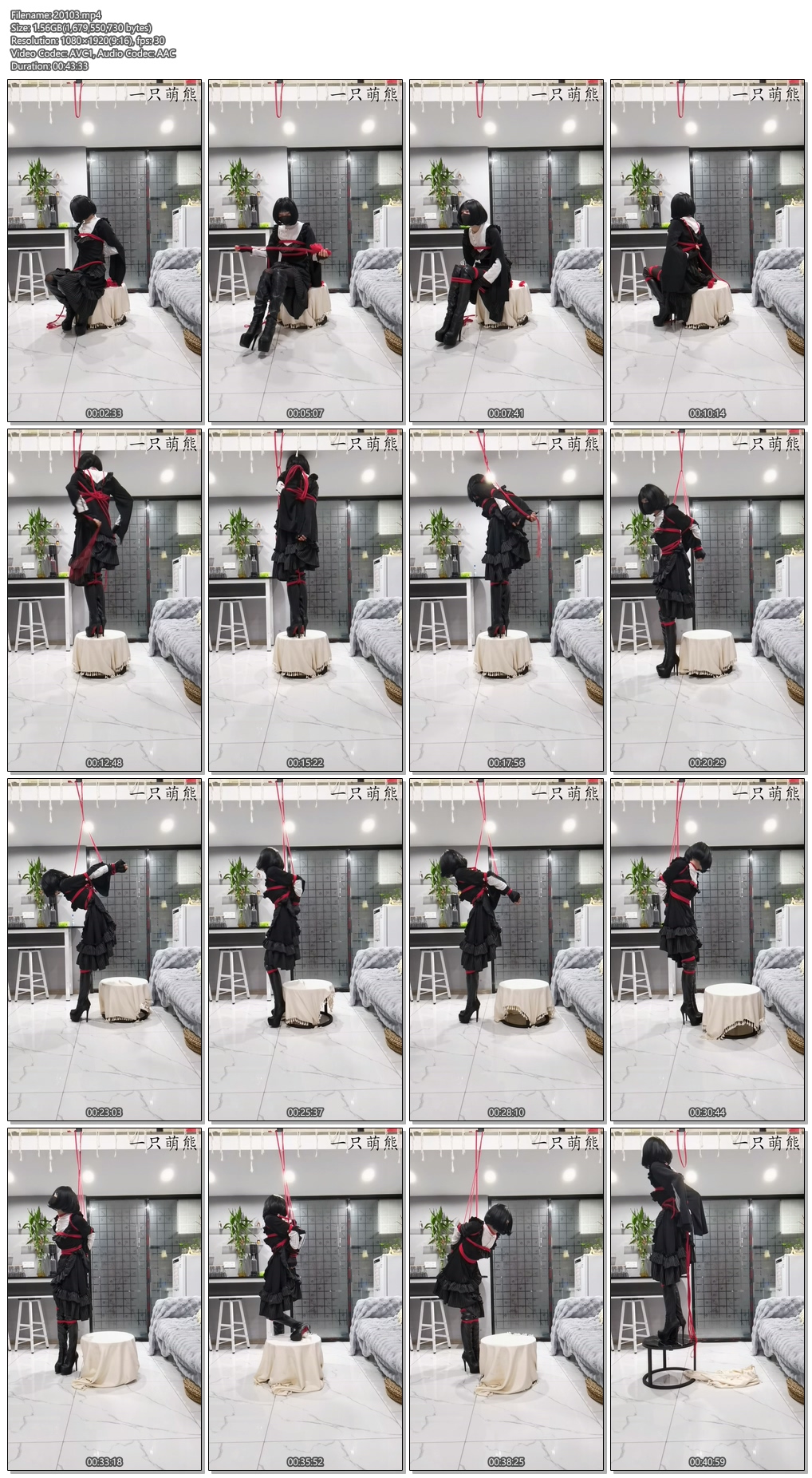 20103----【一只萌熊】高跟直臂后手吊自缚.jpg