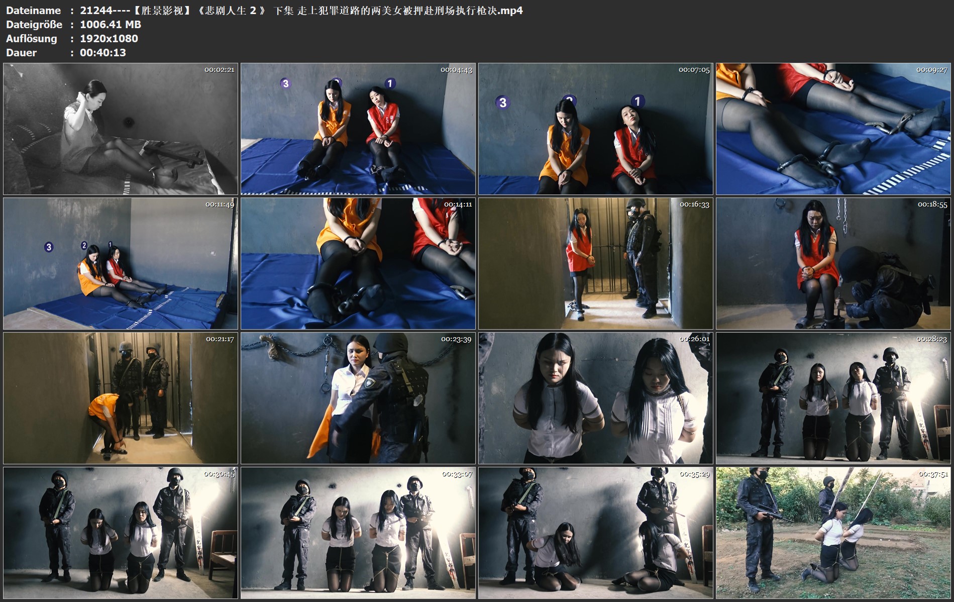 21244----【胜景影视】《悲剧人生 2 》 下集 走上犯罪道路的两美女被押赴刑场执行枪决.jpg