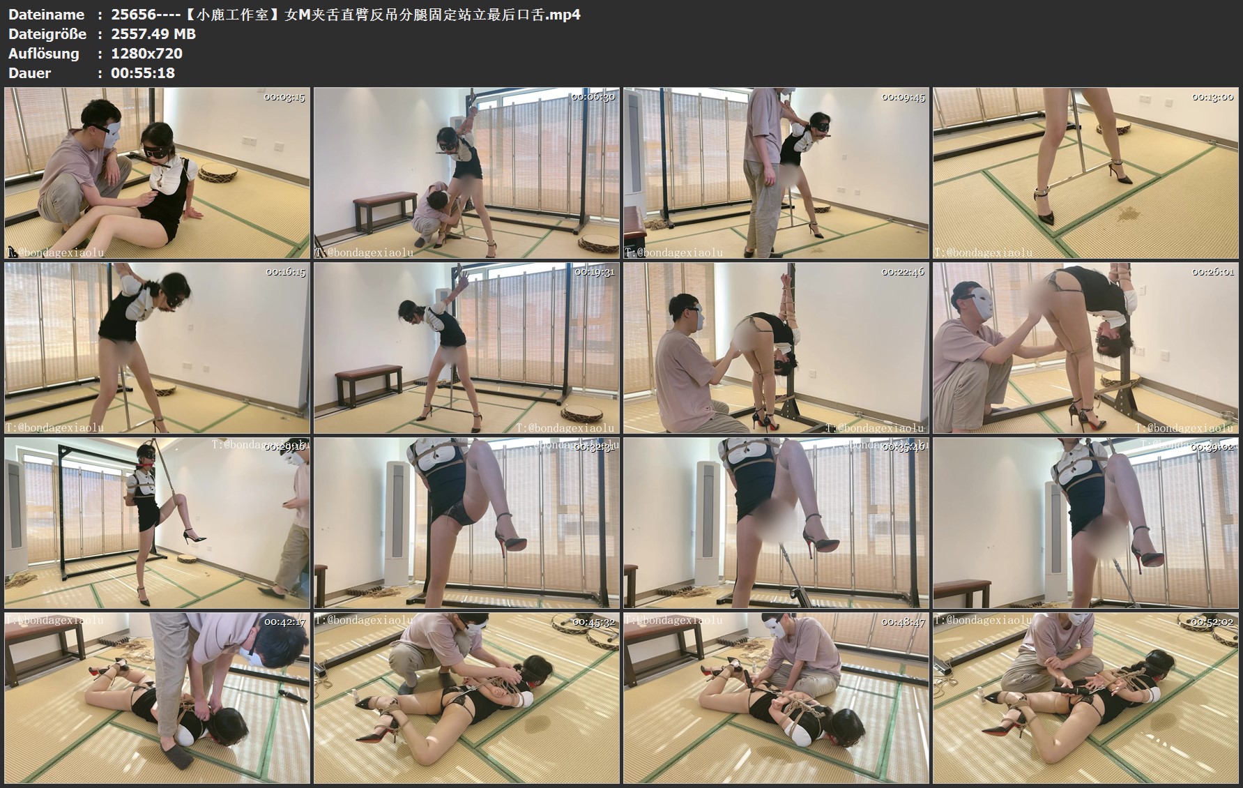 25656----【小鹿工作室】女M夹舌直臂反吊分腿固定站立最后口舌.jpg