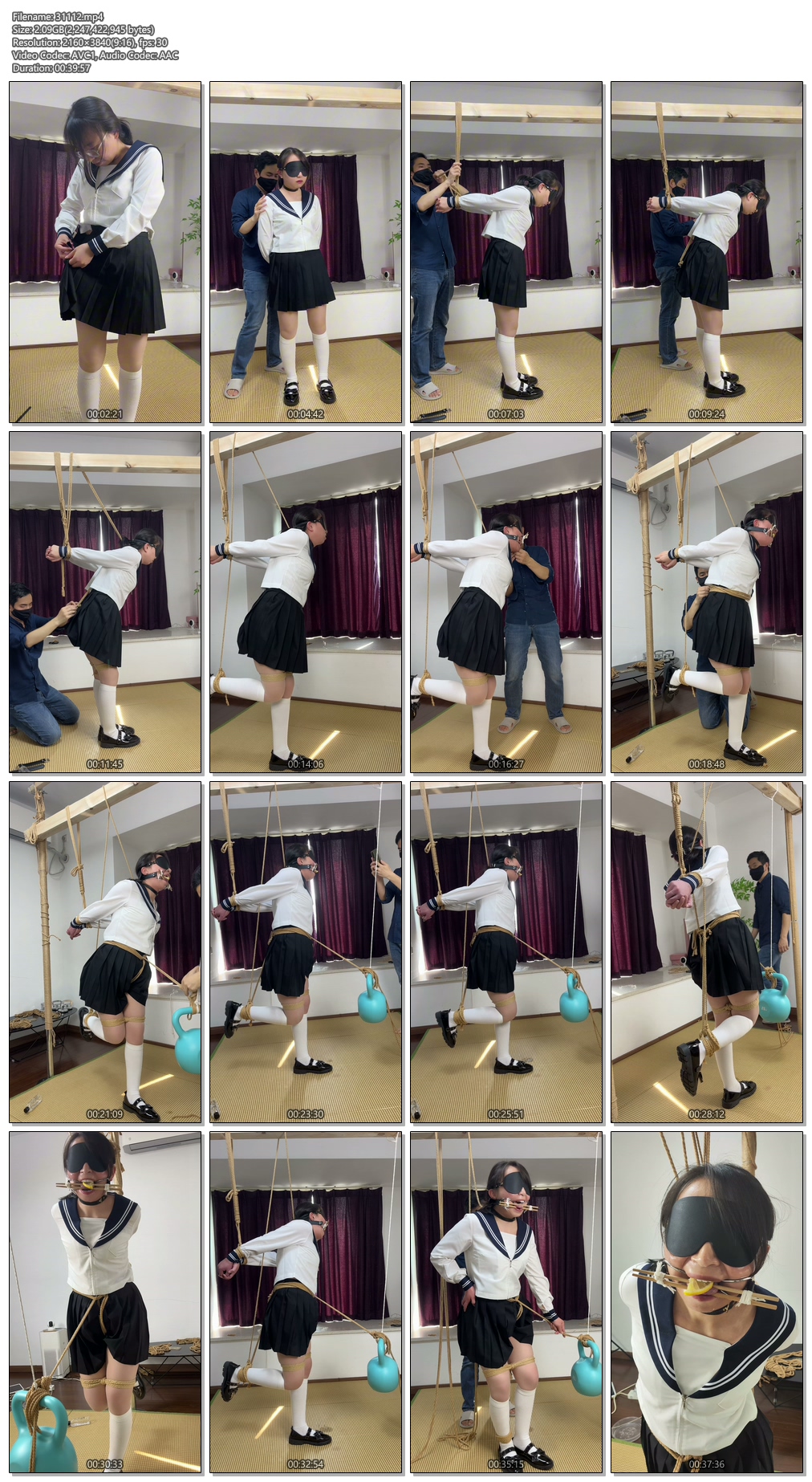 31112----【麦子呀】【极限挑战】 第一部 直臂捆手腕，肛钩连接项圈.jpg