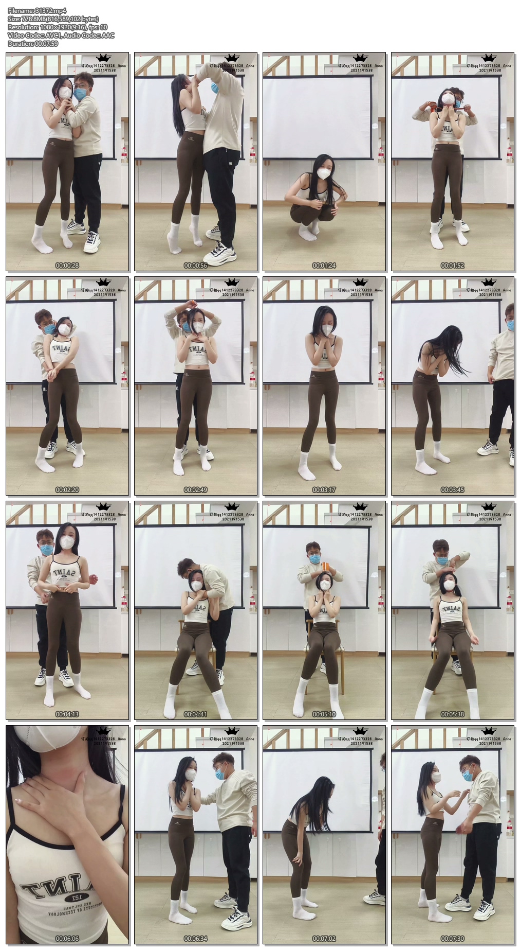 31372----【只爱贝壳头】勒白袜瑜伽裤小姐姐.jpg