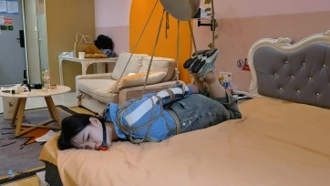 【JS】【梦琪】【3连拍NO·3】欧式直臂床上驷马简吊