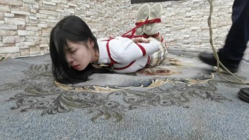 【HD飞天】新模特语涵口球加压舌口环驷马挣扎