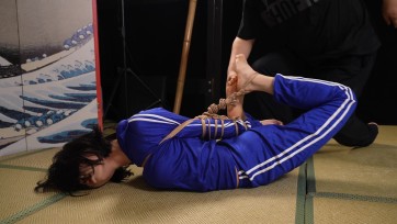 【象人工作室】小0-绝活极限驷马！蓝色运动服，直臂并肘驷马，20分钟驷马状态，反弓折叠的快乐！