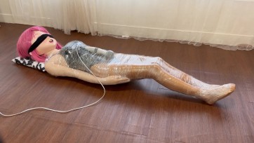 【哈哭實驗室】胶膜木乃伊kig 真空!