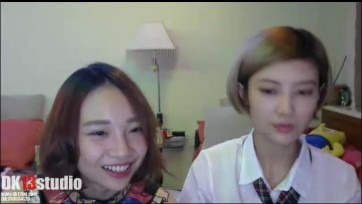 【DK-13】小宝+小仙儿 直播实录2个小时 更深层的了解两位可爱模特