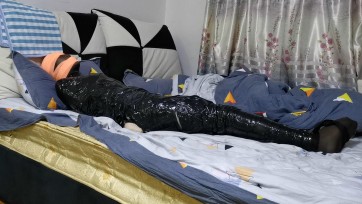 【JS】凌薇胶带木乃伊 头部封堵 吻足 挠痒 挣扎