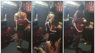 【明仪伪娘社】【捆绑极限SP】之变装圣诞女郎上部