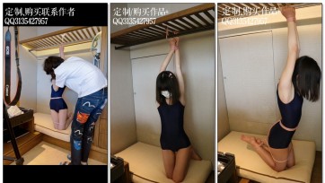 【咕咕精】茶茶腋下TK专场2-跪立吊缚困境折磨、死库水腋窝TK~脚心腋下弱点全部完全暴露！完全崩溃体验！