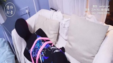 【恋物幻者】【丫丫】黑色开眼zentai诱惑～四层泳帽套头呼吸抑制+欧式后手束缚！初次尝试反抗剧烈～