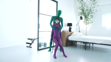 【zentai】フェチ人形2 -ZENTAI ROID SANA- 上田紗奈