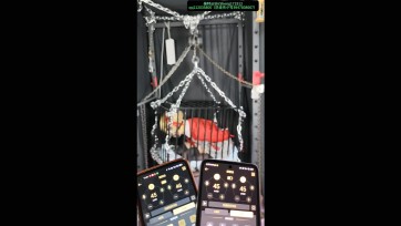 【时生】千束小姐的败北，跪坐在笼子中，完全抬不起头，三个郊狼电击拷问，一直在惨叫，被玩爽了