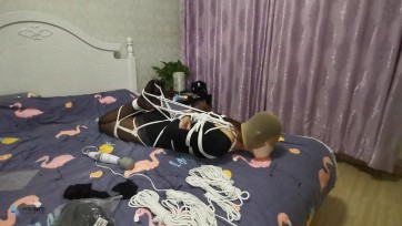 【JS】瑾萱 超紧驷马 丝袜堵嘴套头 口罩 [不可描述]棒刺激