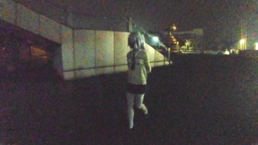 【kilo】神里凌华cos，白丝水手服捆绑后户外露出行走