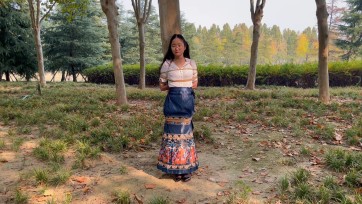 【也许清风】户外公园马面裙