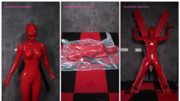 【小萌同学】小御针孔乳胶头套真空袋极限挣扎